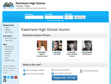 Tablet Screenshot of kashmerehighschool.org